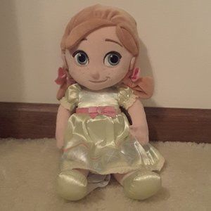 Frozen Young Anna Plush Doll 14" Retired**